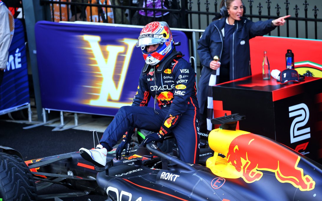 Verstappen Australia race finish