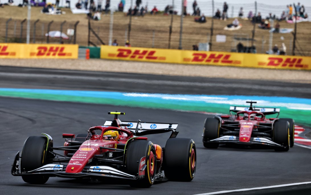 Hamilton Leclerc China race