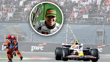 F1 marshals nearly killed as unstoppable Norris takes charge