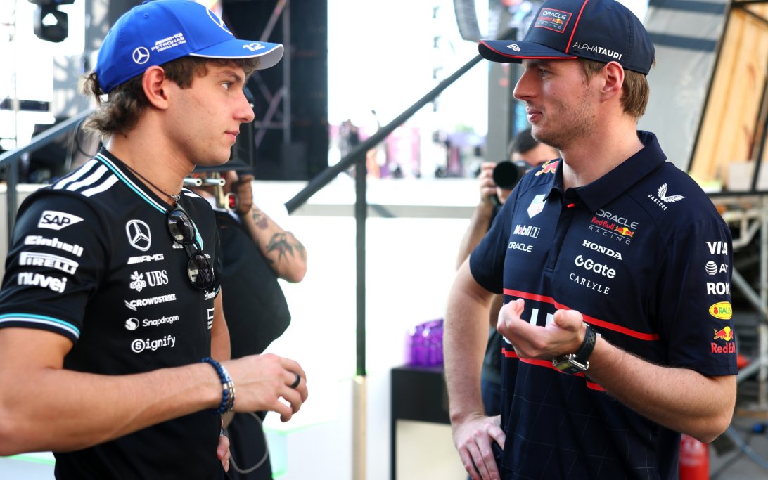 Antonelli Verstappen Qatar