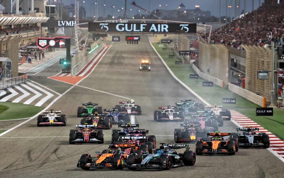 Bahrain race start