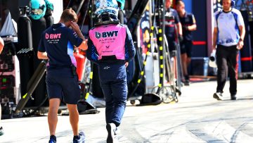 Second F1 driver facing Italian GP pit lane start