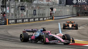 Singapore GP grid undergoes further change as pit lane starts confirmed