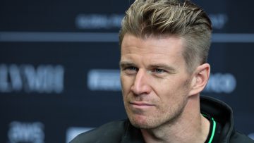 Nico Hulkenberg unveils special helmet for landmark Abu Dhabi GP