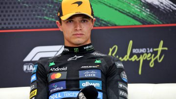 Lando Norris reveals sarcastic reaction to first-lap agony