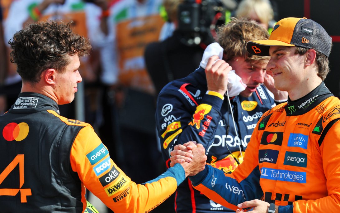 Norris Piastri Race Monza