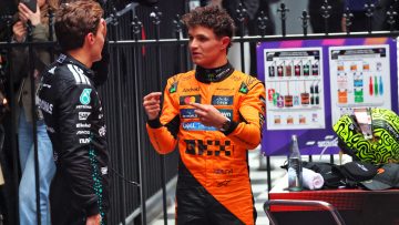 Lando Norris delivers 'fail' response following George Russell claim