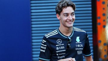 George Russell steals F1 title lead in bizarre circumstances