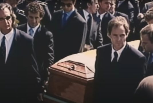 Senna funeral screenshot