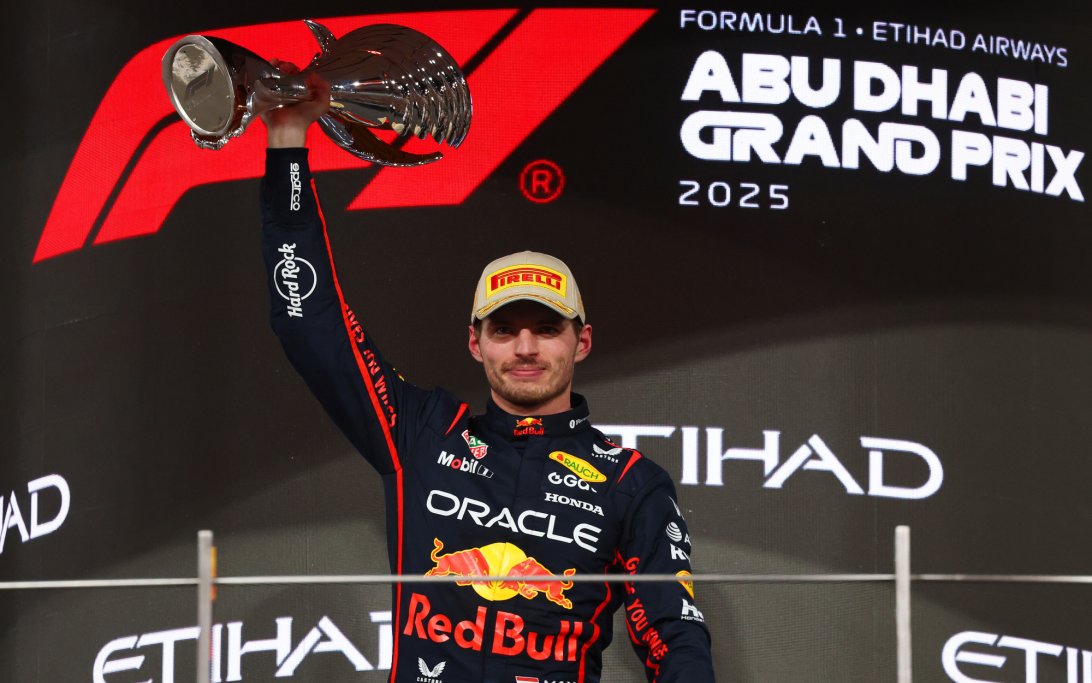 Verstappen win Abu Dhabi