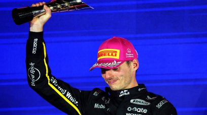Verstappen podium Sin