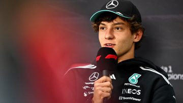 Antonelli explains 'no fear' moment that brought him back from F1 brink