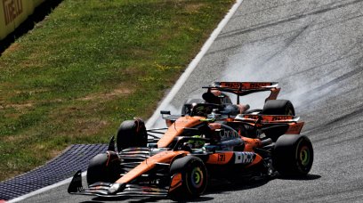 Norris Piastri overtake Austria race