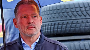 Jos Verstappen offers comical reaction after 'new Verstappen motorsport debut'