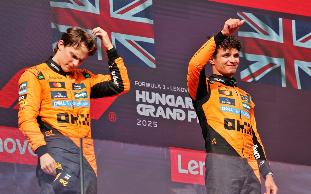 Norris win Hungary Piastri