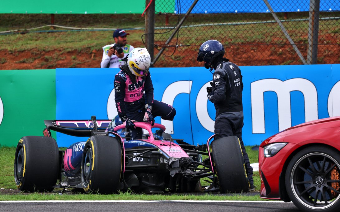Colapinto crash Brazil