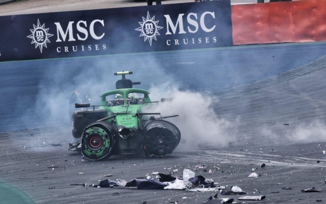 Bortoleto crash Brazil