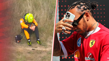 Lewis Hamilton crash and penalty horror as Lando Norris suffers F1 title blow