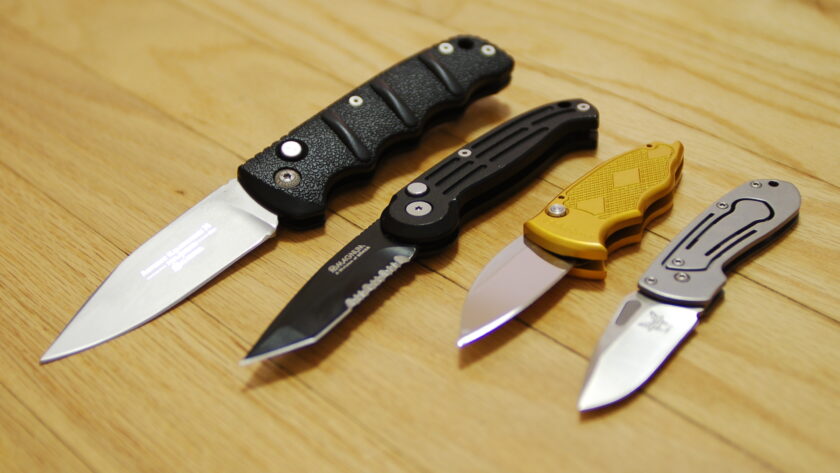 Benchmade knife collection 2006 scaled
