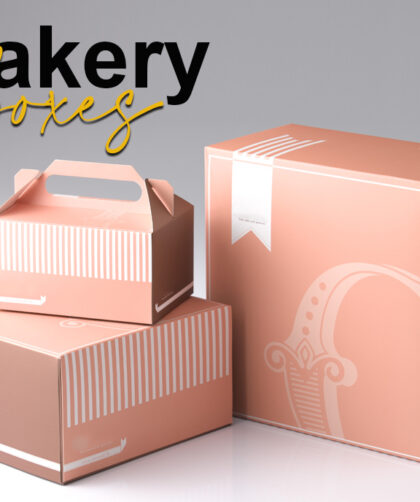 Printed bakery Boxes