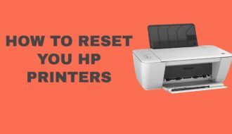 reset hp printer