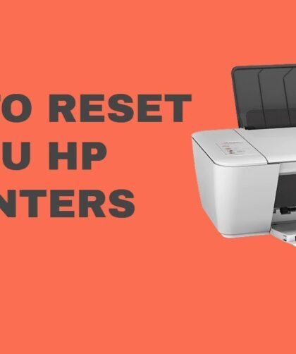 reset hp printer